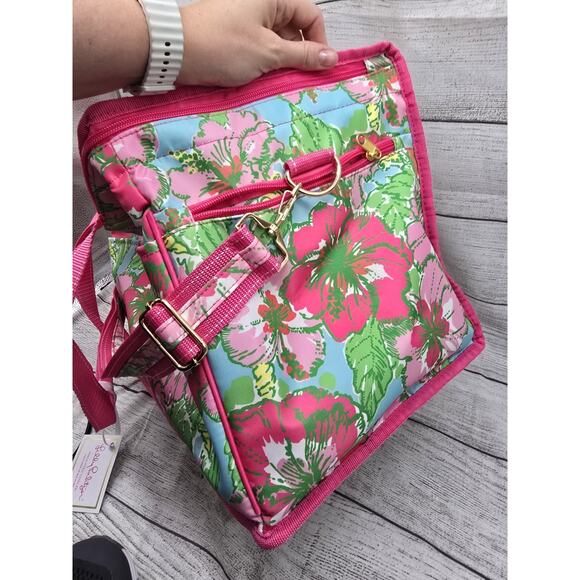 NEW Lilly Pulitzer Insulated Cooler Bag In Big Flirt - Picture 13 of 13